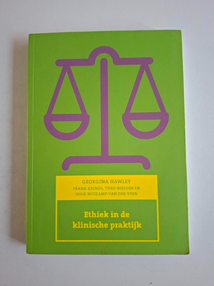Ethiek in de klinische praktijk - Georgina Hawley, Boeken, Studieboeken en Cursussen, Zo goed als nieuw, HBO, Gamma, Ophalen of Verzenden