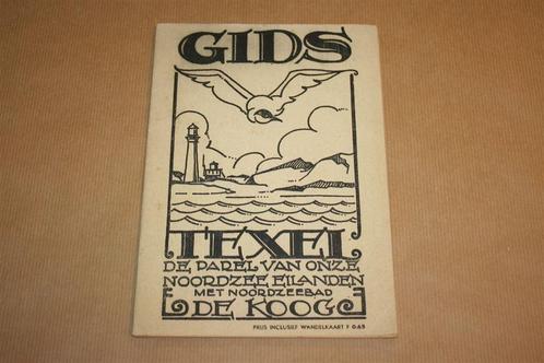 Gids voor Texel - Met wandelkaart - 1947 !!, Boeken, Geschiedenis | Stad en Regio, Gelezen, 20e eeuw of later, Ophalen of Verzenden