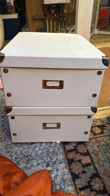8 Opbergboxen - Plat te maken beschikbaar voor biedingen