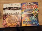 4 bord spellen als nieuw, Hobby en Vrije tijd, Gezelschapsspellen | Bordspellen, Ophalen, Zo goed als nieuw