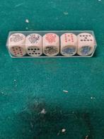 Poker stenen vijf stuks, Hobby en Vrije tijd, Gezelschapsspellen | Overige, Ophalen of Verzenden