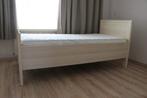 Bed (senioren), Ophalen, 90 cm, Eenpersoons, Bruin