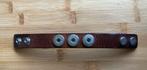 Origineel Noosa Armband Maat S, Gebruikt, Bruin, Leer, Ophalen of Verzenden