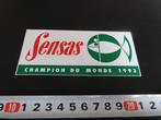 sticker hengelsport SENSAS champion du monde 1993, Ophalen, Zo goed als nieuw