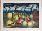 Olieverfschilderij kunst v.Kinderkamer - 60x80 cm authentiek, Ophalen of Verzenden