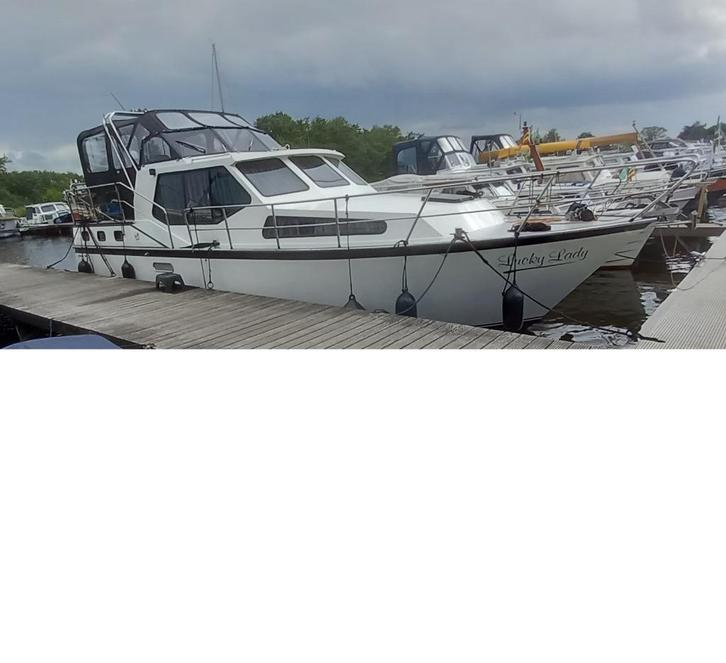 atico 38 0651376539, Watersport en Boten, Motorboten en Motorjachten, Zo goed als nieuw, Staal, 9 tot 12 meter, Diesel, Binnenboordmotor