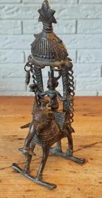 Bronzen Dhokra beeld, Ophalen of Verzenden