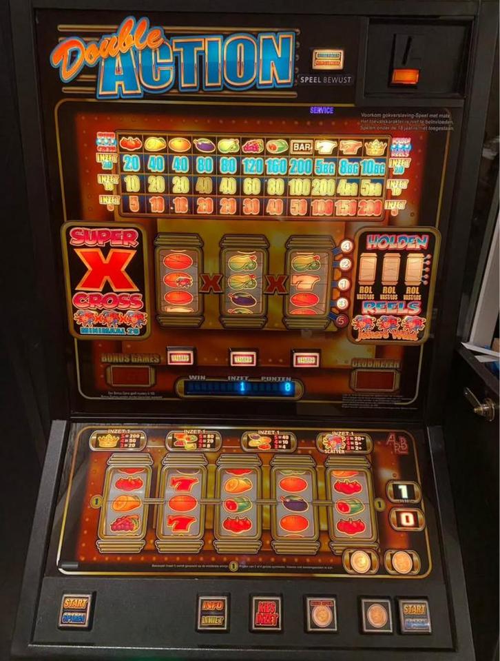Te koop Double Action NV200 biljetten in en uit, Verzamelen, Automaten | Gokkasten en Fruitautomaten, Gebruikt, Euro, Met sleutels