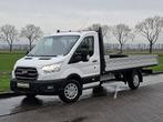 FORD TRANSIT 2.0 l4 open laadbak!, Auto's, Bestelauto's, Gebruikt, Euro 6, 2192 kg, Wit