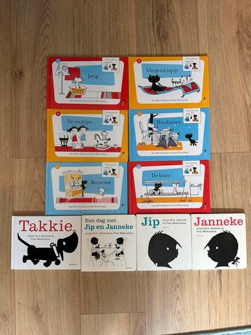 Boekenpakket Jip en Janneke, Takkie, Pim en Pom. beschikbaar voor biedingen