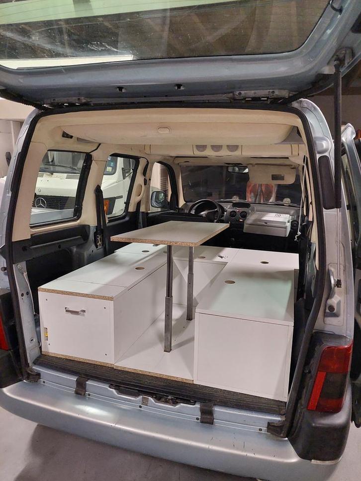 Camperbox / camperinrichting / camperspul / microcamper, Auto-onderdelen, Interieur en Bekleding, Peugeot, Gebruikt, Ophalen of Verzenden