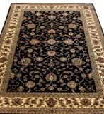 Vloerkleed Marakesh 80x150 zwart ivoor nieuw!, 100 tot 150 cm, Zwart, Nieuw, Rechthoekig