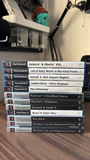 12 Playstation 2 Spellen beschikbaar voor biedingen