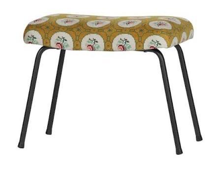 Be pure kruk, hocker granny met Bloemenmotief, Huis en Inrichting, Banken | Voetenbanken en Poefen, Zo goed als nieuw, 50 tot 75 cm