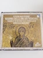 Monteverdi - Vespro della Beata Vergine - Gardiner 2cd, Cd's en Dvd's, Ophalen of Verzenden, Barok, Gebruikt, Vocaal