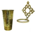 Tandenborstel houder Brons, Antiek en Kunst, Ophalen, Brons