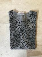 Feestelijke top zilver zwart, maat S, Kleding | Dames, Tops, Overige kleuren, Verzenden, Zo goed als nieuw, Lange mouw