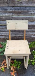 GRATIS 6 houten tuinstoelen, Tuin en Terras, Ophalen, Gebruikt, Hout