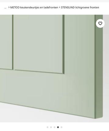 Stensund deur groen 40x200 Ikea - afbeelding 2
