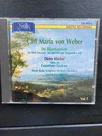 Cd Von Weber Die Bläzerkonzerte, Ophalen of Verzenden, Zo goed als nieuw, Overige typen