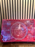 Punch bowl set veinam Italy, Antiek en Kunst, Antiek | Glas en Kristal, Ophalen of Verzenden