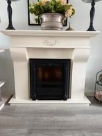 Haardje elektrisch met ombouw, Huis en Inrichting, Haarden, Ophalen, Vrijstaande haard, Elektrische haard