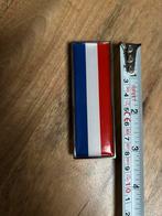 Speld nederlandse vlag voor boven pads op je vest, Motoren, Verzenden, Nieuw