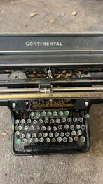Vintage typemachine continental zwart, Verzamelen, Ophalen of Verzenden