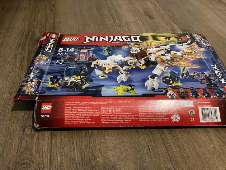 Lego Ninjago 70734 - Meester van het Zwaard, Kinderen en Baby's, Speelgoed | Duplo en Lego, Gebruikt, Lego, Complete set, Ophalen of Verzenden