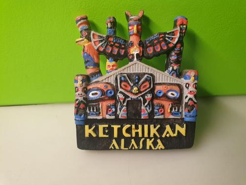 Magneet - Ketchikan - Alaska - USA, Verzamelen, Overige Verzamelen, Gebruikt, Ophalen of Verzenden
