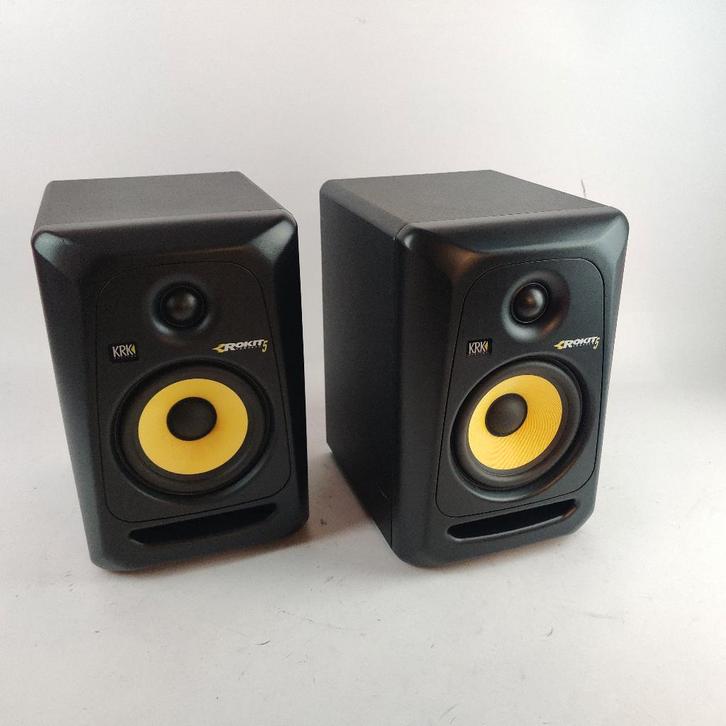 KRK Rokit 5 RP5 G3 Studio Speaker set || Nu voor € 199.99, Audio, Tv en Foto, Luidsprekers, Gebruikt, Overige typen, 60 tot 120 watt