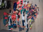 Grote set Nerf pistolen en accessoires, Kinderen en Baby's, Speelgoed | Bouwstenen, Ophalen, Zo goed als nieuw