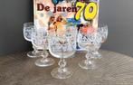 6 Vintage wijn port  likeur whiskey glazen glas 11.5 cm, Glas of Glazen, Ophalen of Verzenden, Overige stijlen, Glas