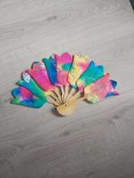 Regenboog waaier, Hobby en Vrije tijd, Feestartikelen, Ophalen of Verzenden, Zo goed als nieuw, Overige typen, Overige