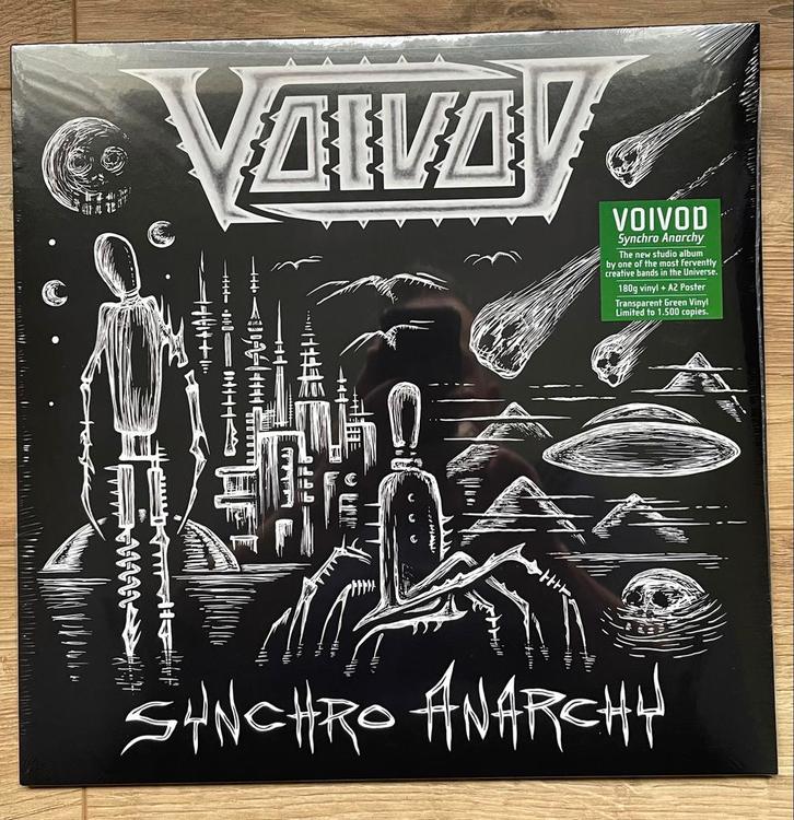 Voivod - synchro anarchy LP (1stpress), Cd's en Dvd's, Vinyl | Hardrock en Metal, Nieuw in verpakking, Ophalen of Verzenden