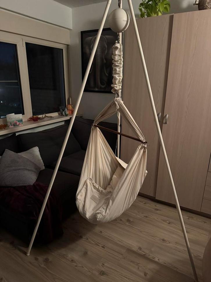 Moonboon Complete Set Classic White - ZGAN, Kinderen en Baby's, Babywiegjes en Ledikanten, Zo goed als nieuw, Wieg, Ophalen