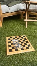 Damspel, Hobby en Vrije tijd, Gezelschapsspellen | Bordspellen, Een of twee spelers, Verzenden, Gebruikt