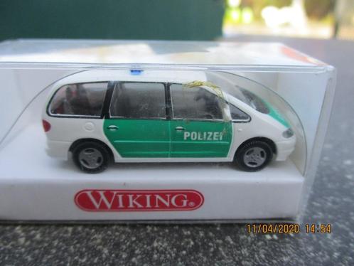 Wiking VW Ford Galaxy Polizei, Hobby en Vrije tijd, Modelauto's | 1:87, Nieuw, Auto, Wiking, Ophalen of Verzenden