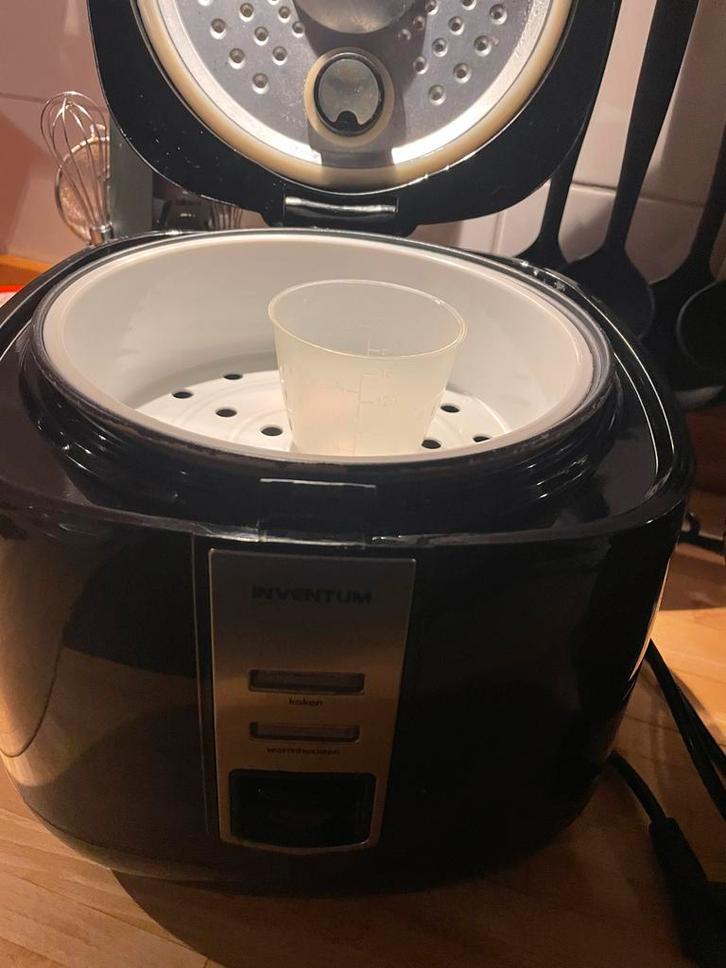 Inventum Rijstkoker - Groentekoker Perfecte Rijst Elke Keer!, Witgoed en Apparatuur, Rijstkokers, Gebruikt, Vaatwasmachinebestendig