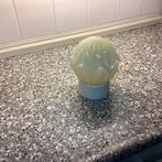 Oude lampenbol, Huis en Inrichting, Lampen | Hanglampen, Ophalen of Verzenden, Gebruikt, Glas, Minder dan 50 cm