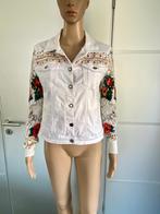 J300 Zac&Zoe maat 40=M apart wit spijkerjasje jasje jeans, Maat 38/40 (M), Wit, Ophalen of Verzenden, Zo goed als nieuw