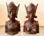 Prachtige Set Balinese Beelden, jaren '60., Ophalen of Verzenden
