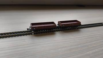 Minitrix N - 3169 - 2x wagon beschikbaar voor biedingen