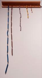 Nienhuis Montessori ophangrekje en Kralenketting kralentrap, Ophalen, Zo goed als nieuw, Rekenen