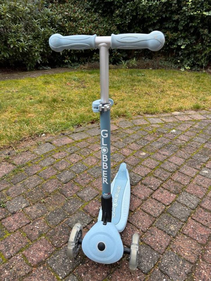 Globber kinderstep met lichtjes (Junior Foldable), Fietsen en Brommers, Steps, Gebruikt, Gewone step, Ophalen