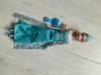 Elsa disney pop met borsteltje en kroon, Ophalen, Zo goed als nieuw, Barbie