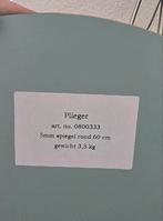 Ronde spiegel van plieger 5mm 60 cm doorsnee 3,5 kg, Overige typen, Zo goed als nieuw, Minder dan 25 cm, Minder dan 100 cm