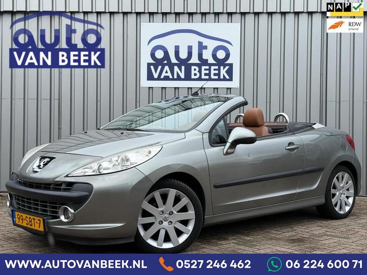 Peugeot 207 CC 1.6-16V T Sport|Leder|Airco|Stoelverw.|Sensor, Auto's, Peugeot, Bedrijf, Te koop, ABS, Airbags, Airconditioning