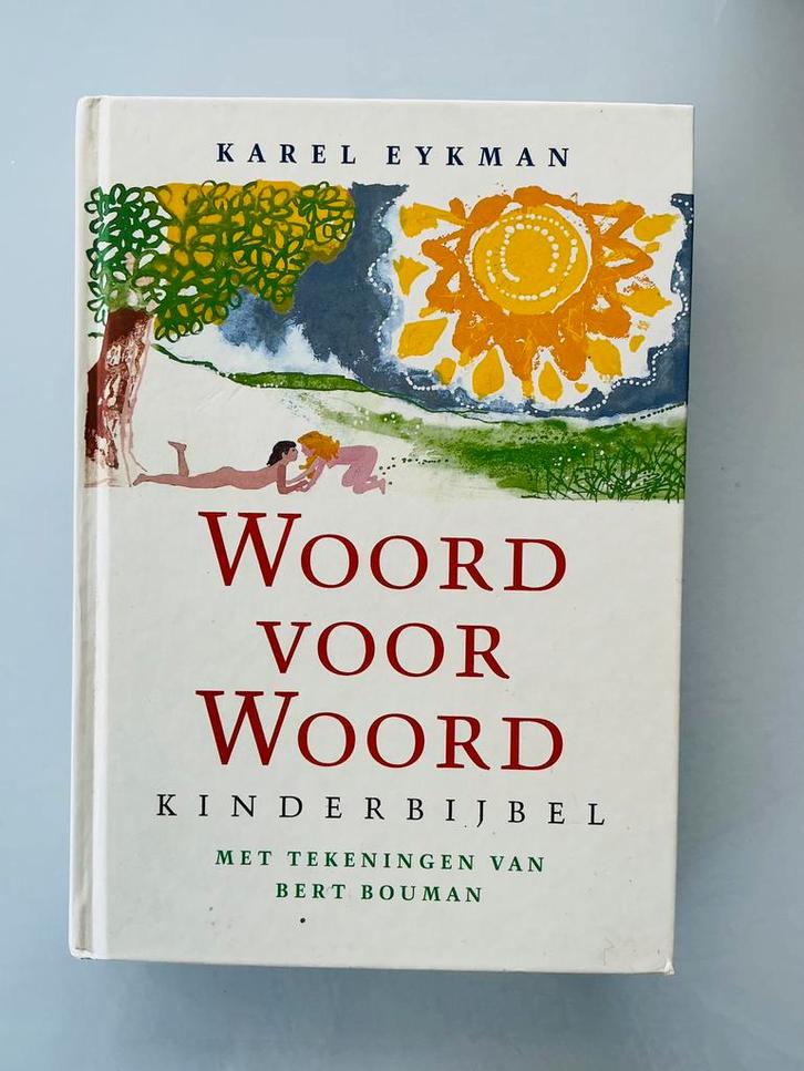 Woord voor Woord.Kinderbijbel. Karel Eykman, Boeken, Kinderboeken | Jeugd | onder 10 jaar, Zo goed als nieuw, Non-fictie, Ophalen of Verzenden