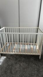 Ikea gulliver ledikantje wit, Kinderen en Baby's, Babywiegjes en Ledikanten, Ophalen, Zo goed als nieuw, Ledikant